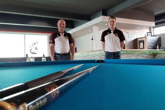Der Pool Billard Club 77 Eupen zieht um (Bild: Christophe Ramjoie/BRF)