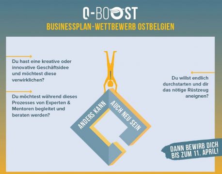 Wettbewerb Q-Boost von der WFG (Archivbild: WFG Ostbelgien)