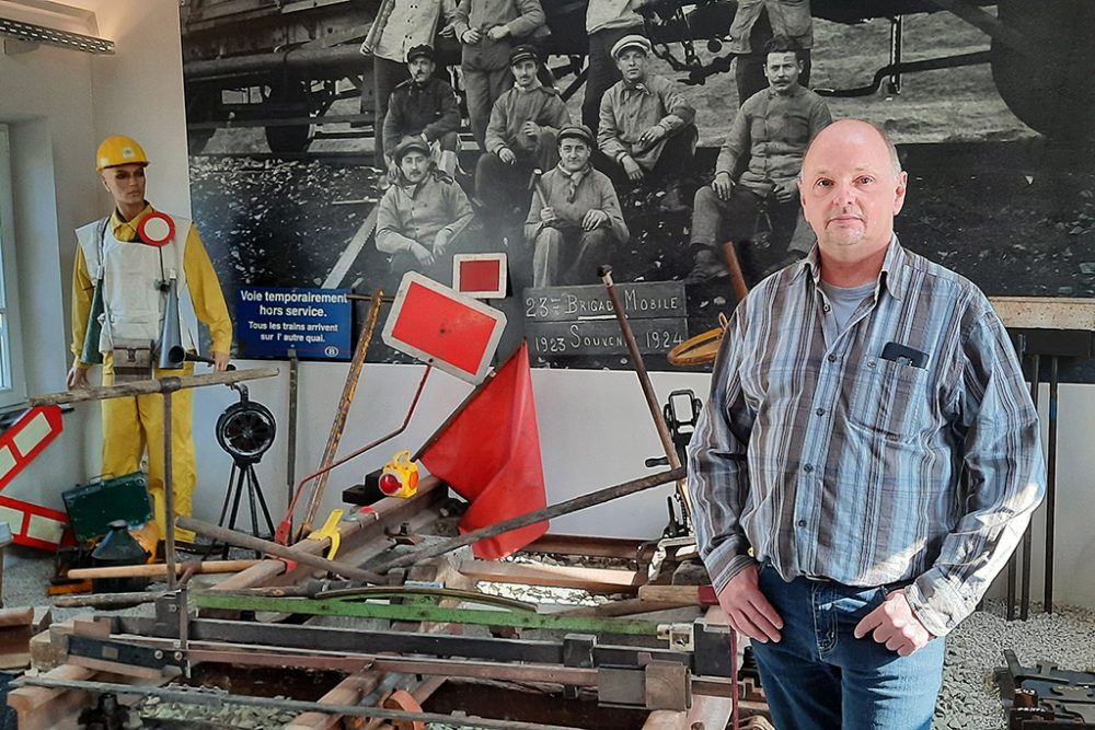 Raymond Lenaerts, Vorsitzender der Vereinigung "Kelmis 1871" (Bild: Chantal Delhez/BRF)