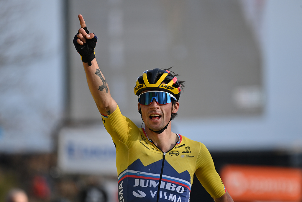 Primoz Roglic gewinnt die vierte Etappe und übernimmt die Führung bei Paris-Nizza (Bild: David Stockman/Belga)