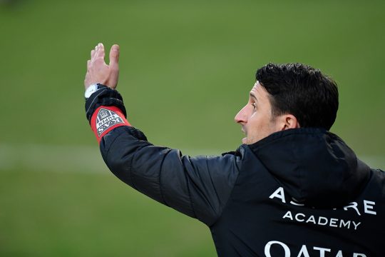 AS-Trainer Beñat San José (Bild: John Thys/Belga)