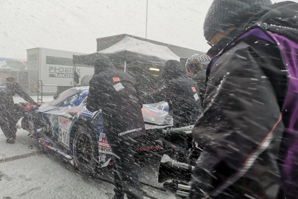 Schnee sorgt für NLS-Absage am Nürburgring