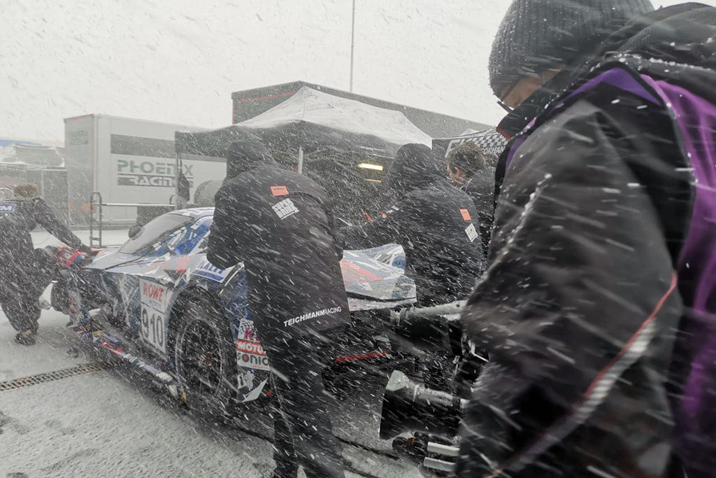 Schnee sorgt für NLS-Absage am Nürburgring