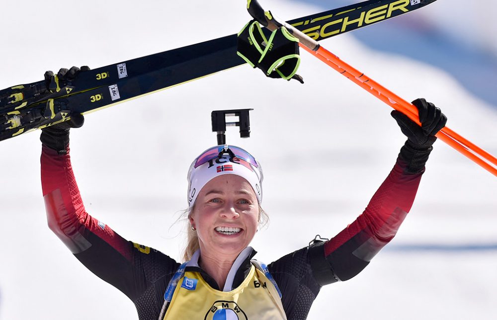 Tiril Eckhoff (Bild: Michal Cizek/AFP)