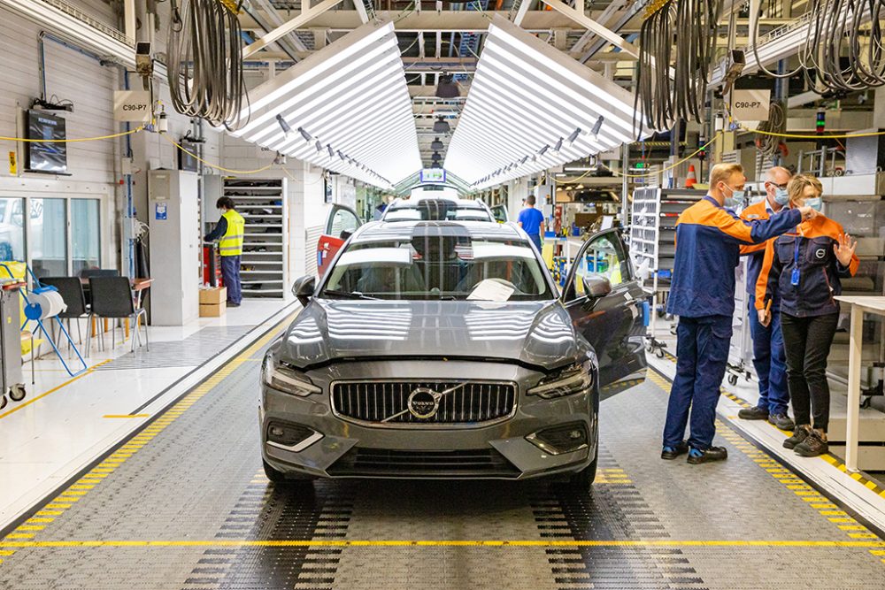Volvo-Fabrik in Gent