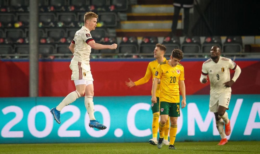 Kevin De Bruyne sorgte für den 1:1-Ausgleich. Bild: Virginie Lefour/Belga