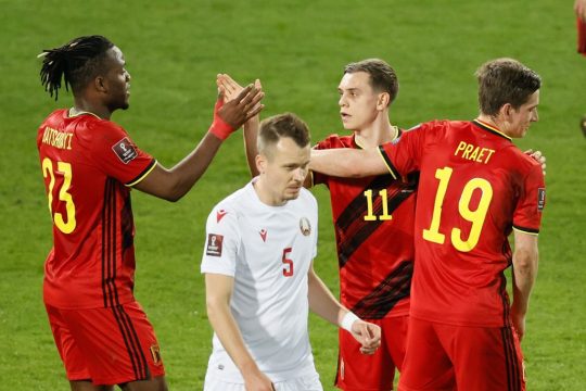WM-Quali: Belgien vs. Belarus