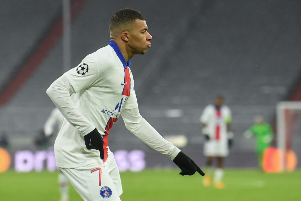 Mbappé traf gleich doppelt (Bild: Christof Stache/AFP)