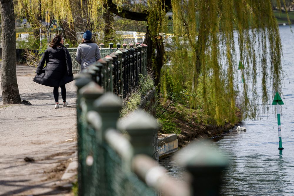 Am Landwehr-Kanal in Berlin (Bild: David Gannon/AFP)