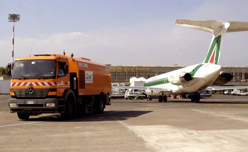 Der Flughafen von Catania (Bild: Ragonese Scardino/Ansa/EPA)