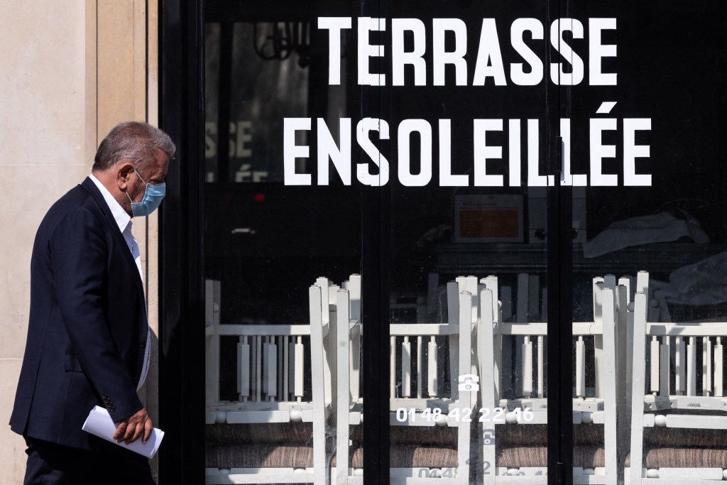 Bald sollen Restaurant-Terrassen in Frankreich wieder öffnen