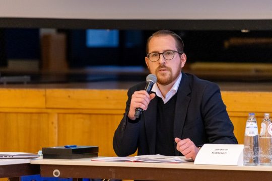 Raerens Bürgermeister Jérôme Franssen (Archivbild: Olivier Krickel/BRF)