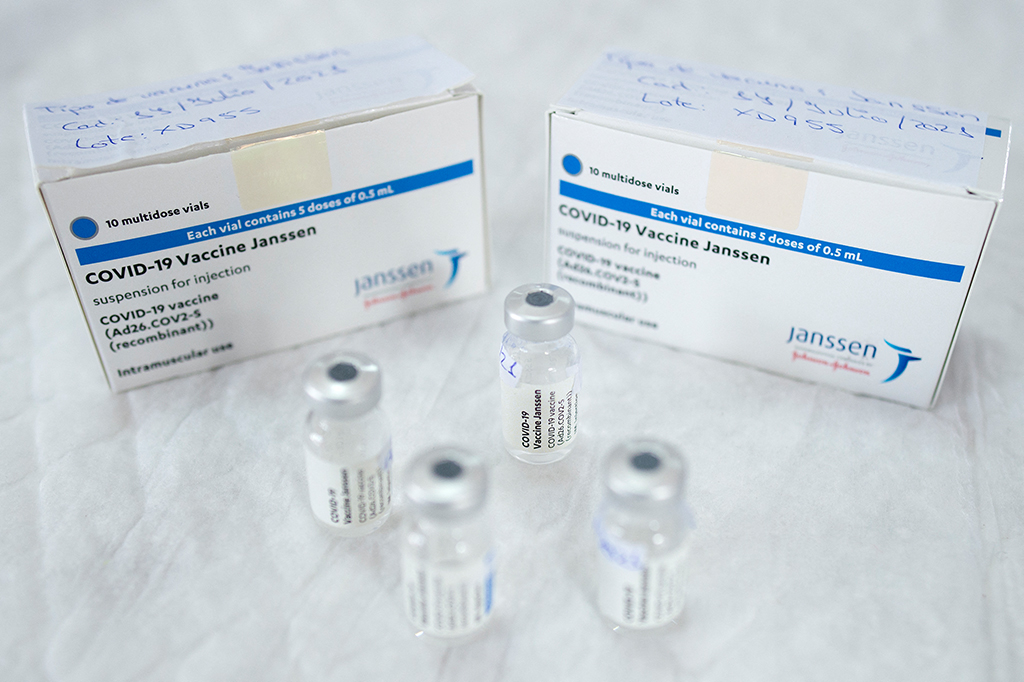 Impfstoff von Johnson&Johnson-Janssen (Illustrationsbild: Jorge Guerrero/AFP)