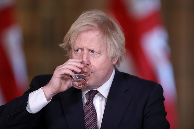 Großbritanniens Premier Boris Johnson (Bild: Hannah Mickay/Pool/AFP)