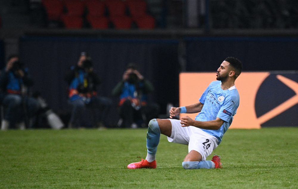 Riyad Mahrez erzielte den Treffer zum 2:1 für Manchester City (Bild: Anne-Christine Poujoulat/AFP)