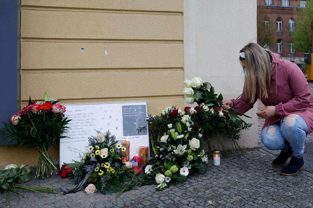 Gedenken nach Bluttat in Potsdam