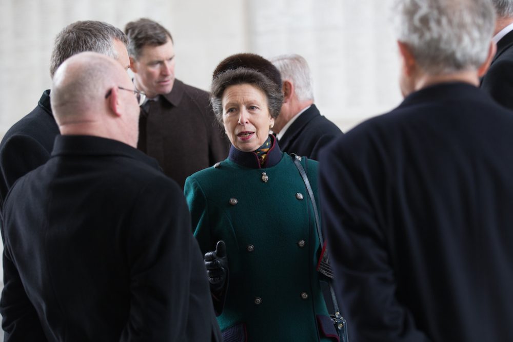 Prinzessin Anne bei einem Besuch in Menenpoort 2016 (Archivbild: Kurt Desplenter/Belga)