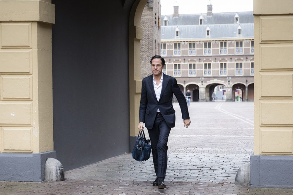 Mark Rutte in Den Haag (Bild: Laurens van Putten/ANP/AFP)