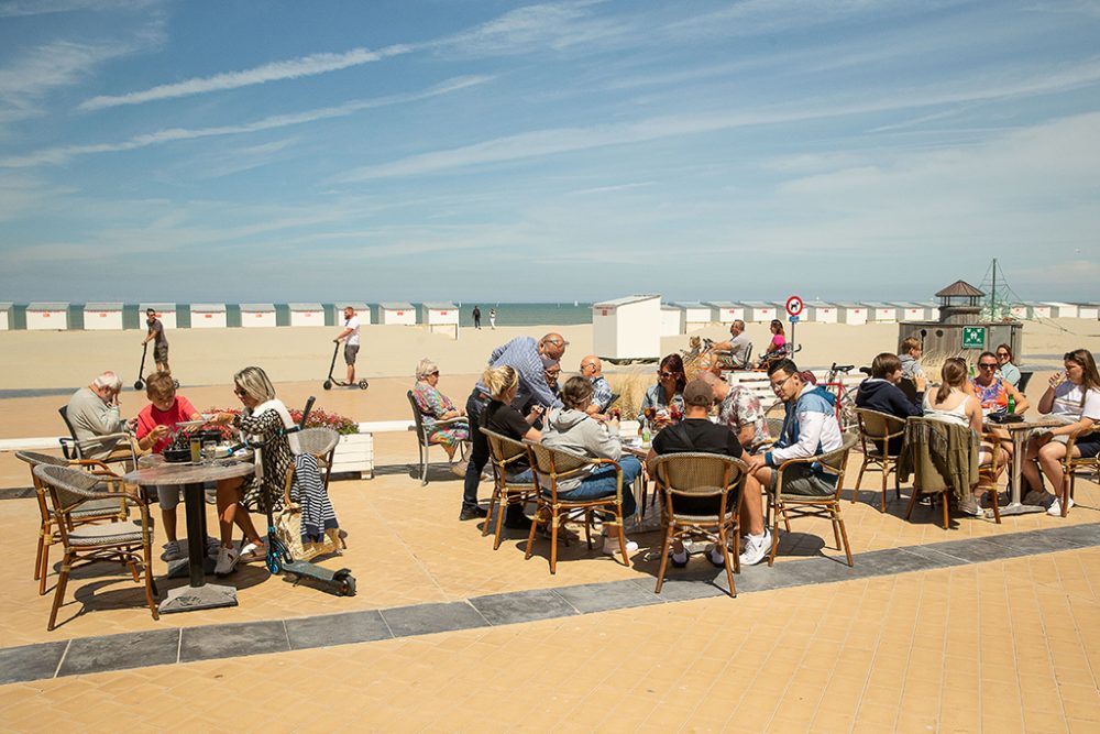 Terrasse in Nieuwpoort