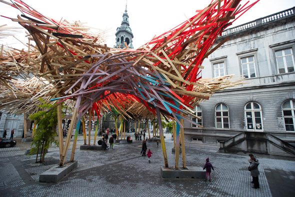 "The Passenger" in Mons (Bild: Nicolas Maeterlinck/Belga)