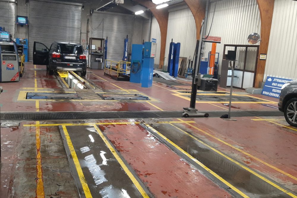 Technische Kontrolle in Eupen