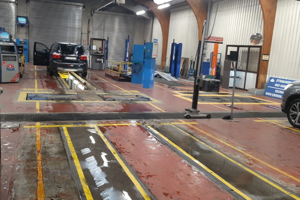 Technische Kontrolle in Eupen