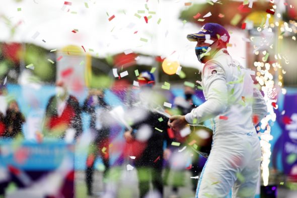 Vandoorne gewinnt das zweite Rennen beim Formel-E-Wochenende in Rom (Bild: Mercedes-Benz EQ Formula E Team)