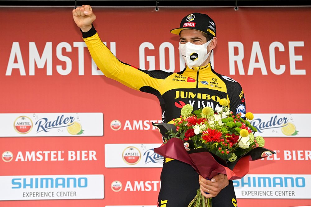 Wout van Aert hat das Amstel Gold Race gewonnen (Bild: Eric Lalmand/Belga)