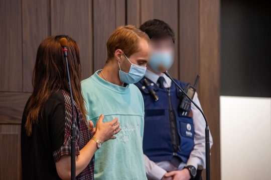 Alexandru Caliniuc am 21. Mai vor Gericht in Brügge (Bild: Kurt Desplenter/Belga)