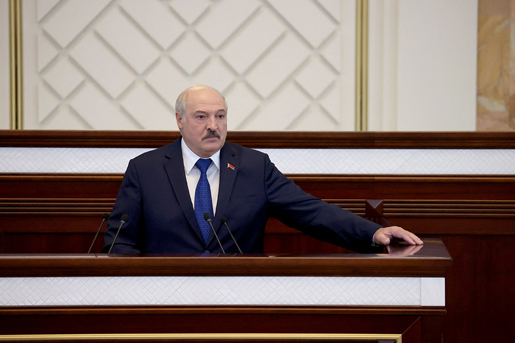 Der belarussische Machthaber Alexander Lukaschenko (Bild: Maxim Guchek/Belta/AFP)