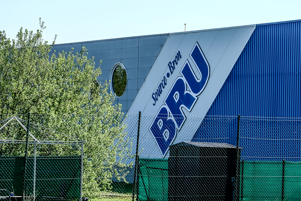 Wasserhersteller Bru in Stoumont (Bild: Bruno Fahy/Belga)