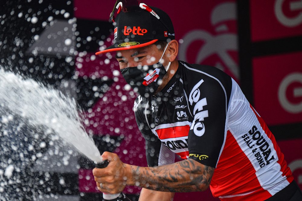 Caleb Ewan hat die siebte Etappe des Giro d'Italia gewonnen (Bild: Dario Belingheri/AFP)