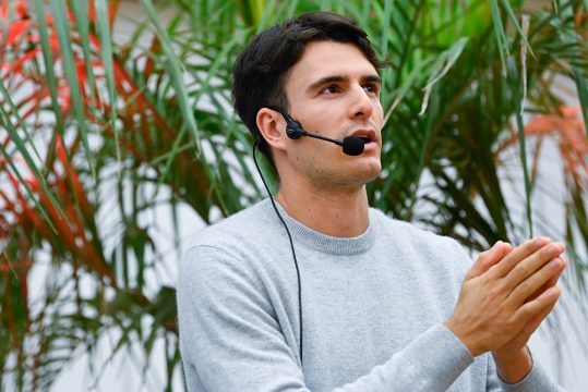 Vooruit-Parteichef Conner Rousseau (Archivbild: Dirk Waem/Belga)