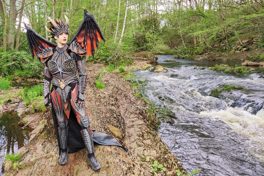 Cosplayerin Dominique Wolkener