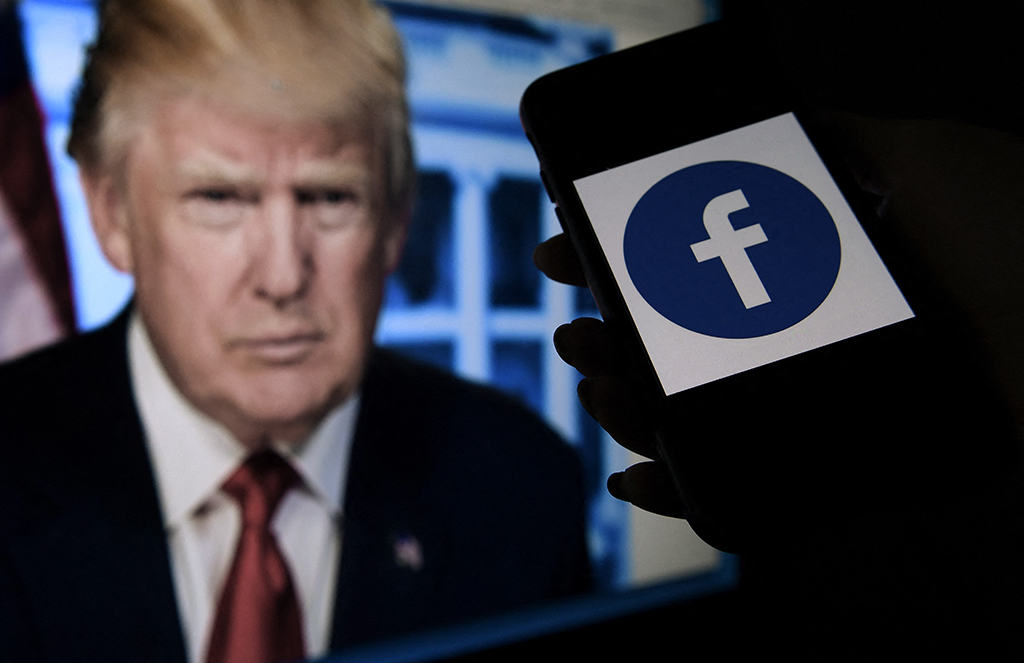 Donald Trump und Facebook