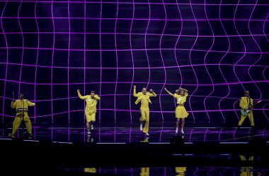Eurovision Song Contest in Rotterdam - Halbfinale eins: Litauen (Bild: Kenzo Tribouillard/AFP)