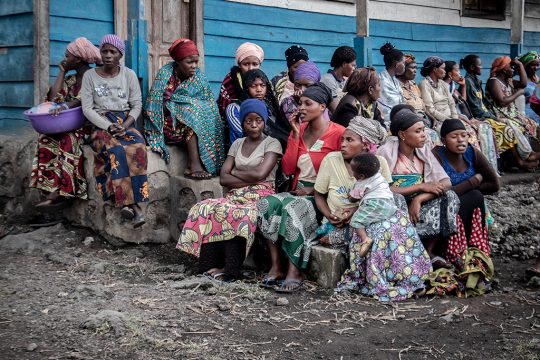 Einwohner aus Goma mussten die Stadt verlassen (Foto: Guerchom Ndebo/AFP)