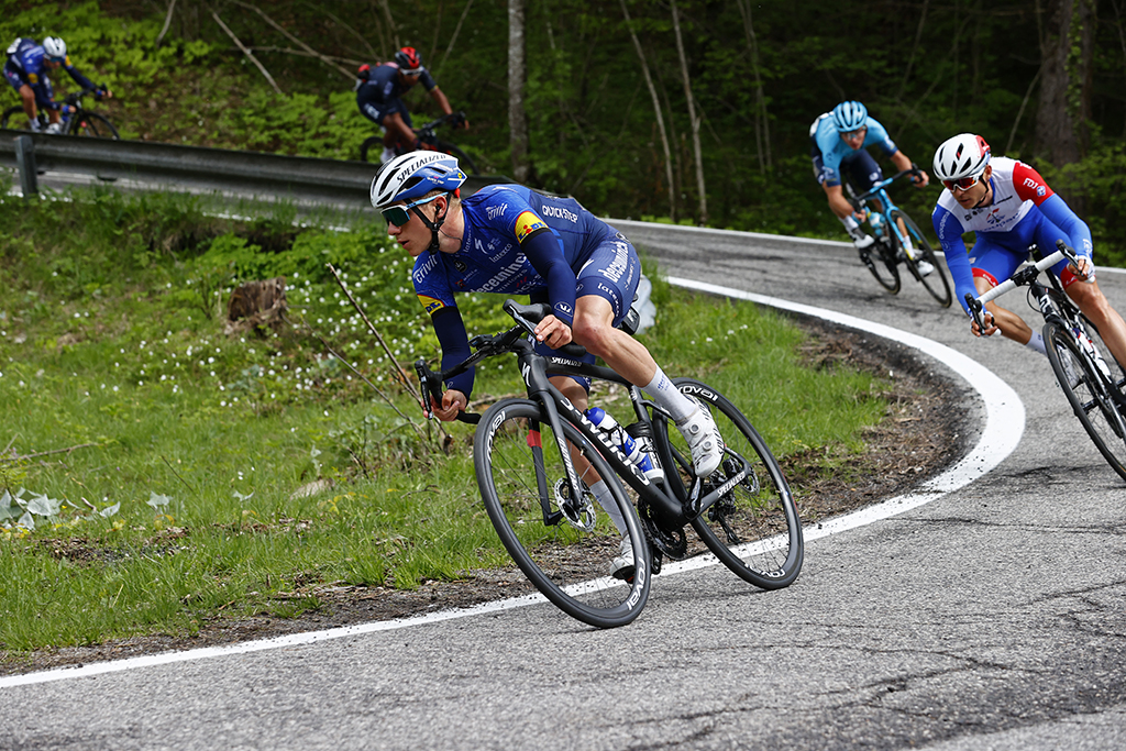 Remco Evenepoel beim Giro 2021 (Foto: Luca Bettini/AFP)