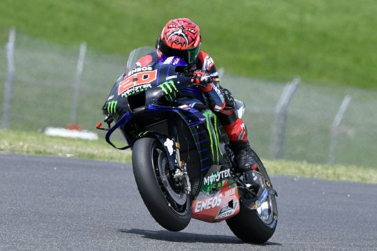 Fabio Quartararo sichert sich die Pole (Bild: Tiziana Fabi/AFP)