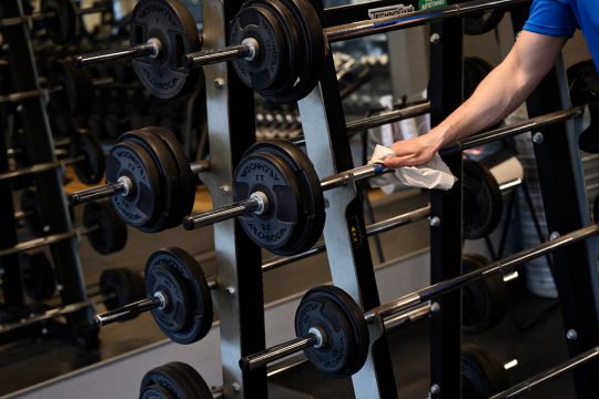 Fitness-Center (Illustrationsbild: Philip Davali/Ritzau Scanpix/AFP)