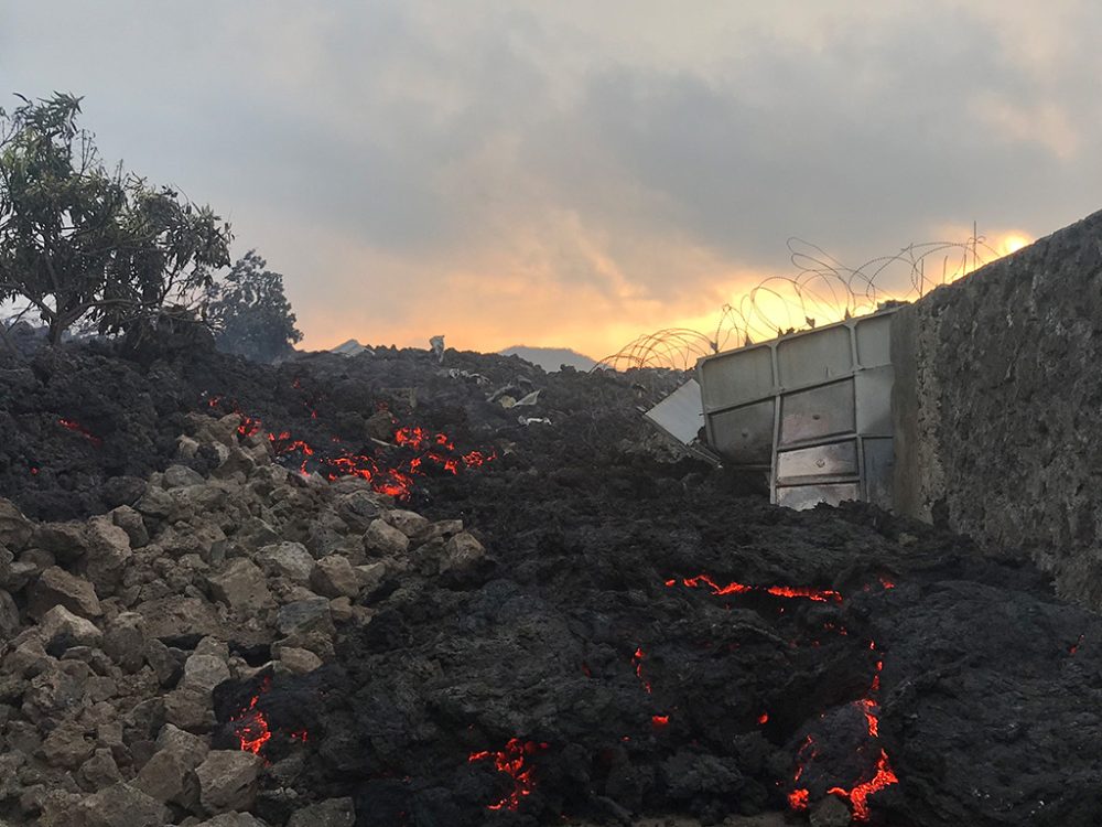 Vulkanausbruch im Kongo