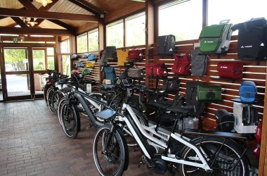 Test- und Vorführräder im Haus Zahlepohl (Bild: Michaela Brück/BRF)