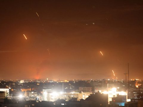 Palästinensische Raketen über israel