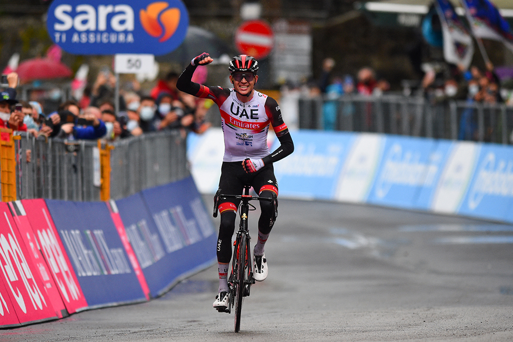 Joe Dombrowski gewinnt vierte Giro-Etappe (Bild: Dario Belingheri/AFP)