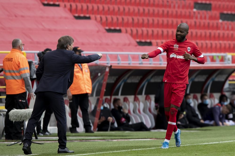 Didier Lamkel Ze schoss Antwerpen auf Rang 3 (Bild: Kristof Van Accom/belga)