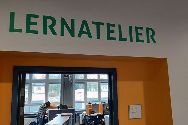 Lernatelier im Königlichen Athenäum Eupen (Bild: Manuel Zimmermann/BRF)