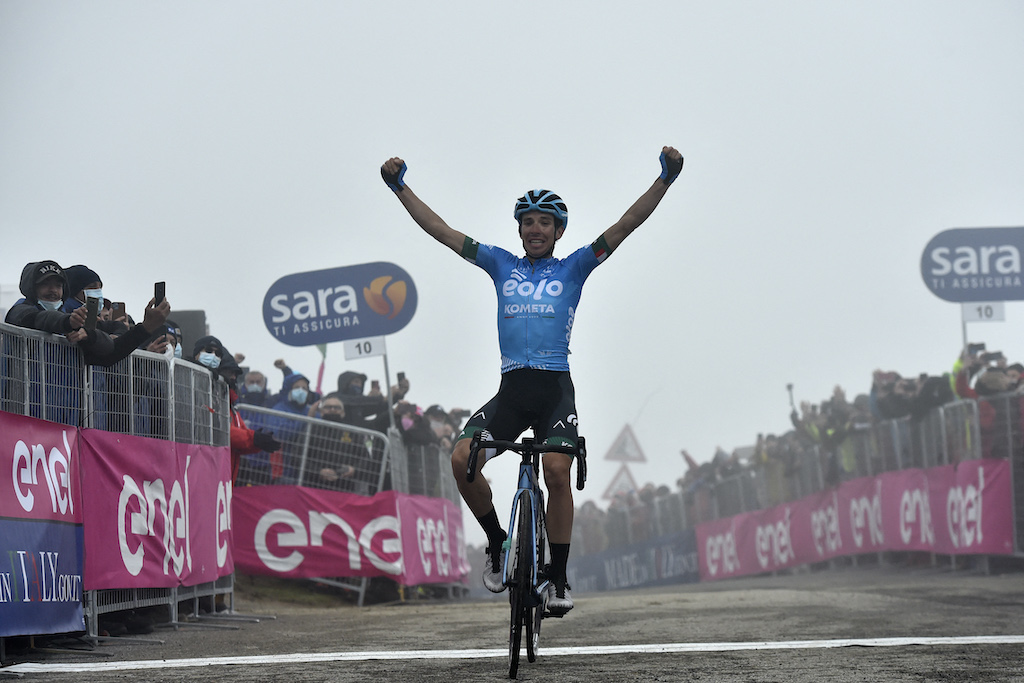 Lorenzo Fortunato gewinnt die 14. Etappe (Bild: Tommaso Pelagalli/AFP)