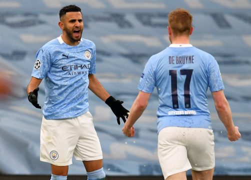 Manchester City steht im Finale (Bild: Paul Ellis/AFP)