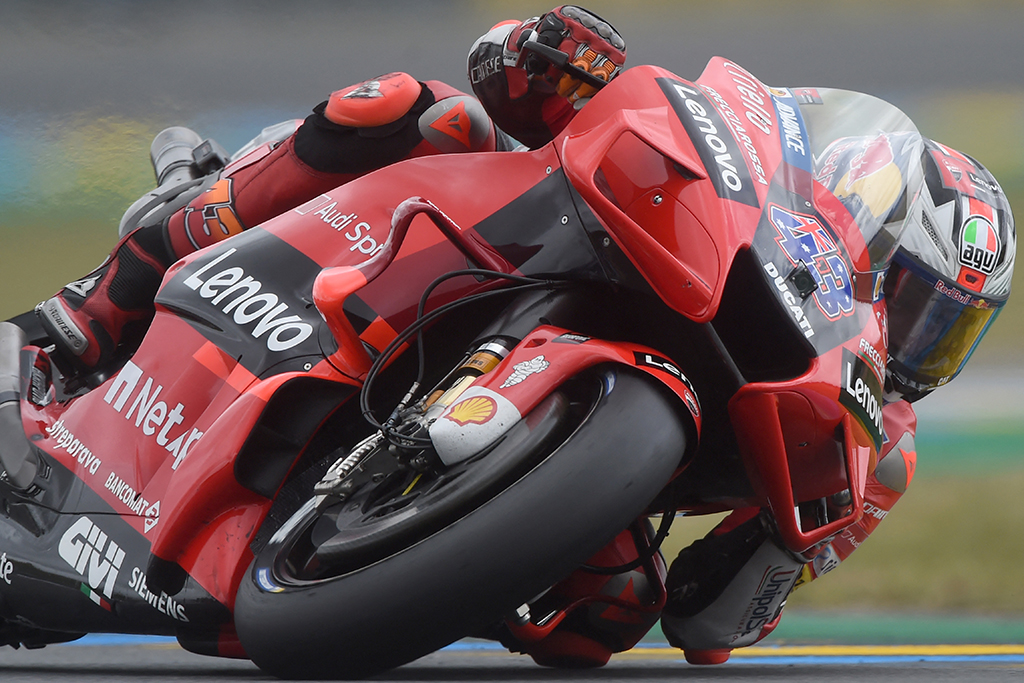 Jack Miller beim MotoGP-Wochenende in Le Mans (Bild: Jean-François Monier/AFP)