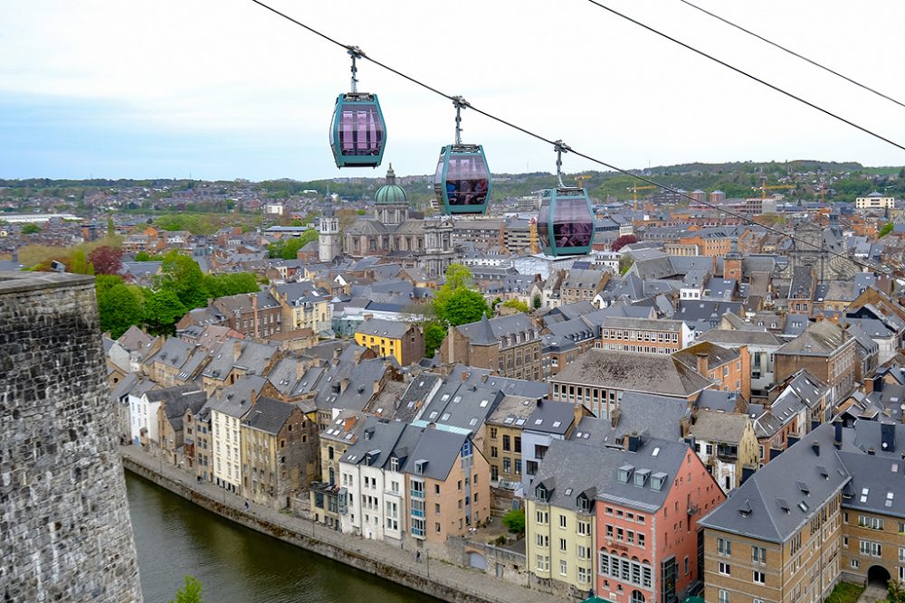 Namur: Seilbahn offiziell eingeweiht (Archivbild: Bruno Fahy/Belga)